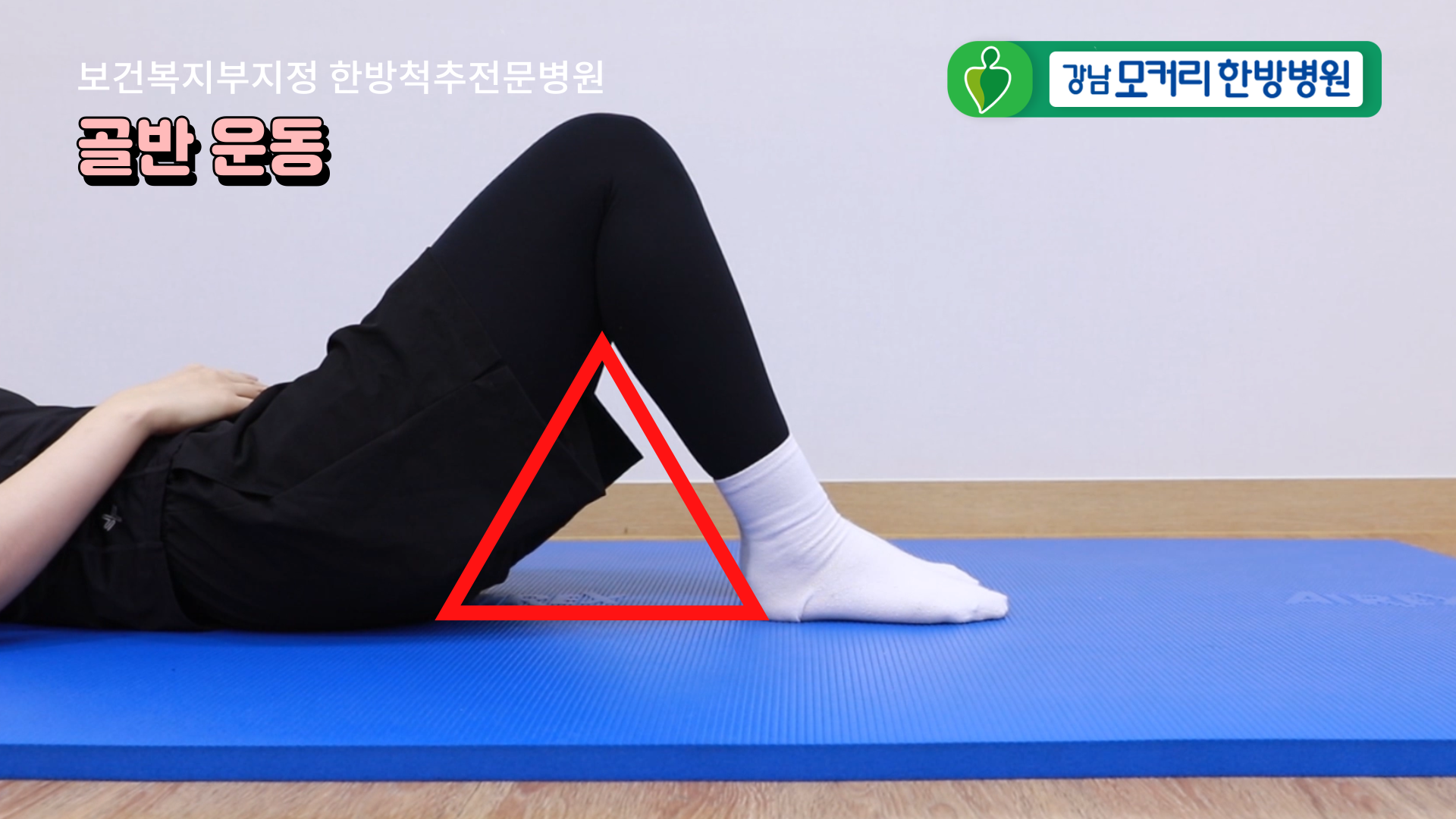 골반 운동, 무릎 운동, 고관절 운동, 발목 운동을 하는 자세한 방법